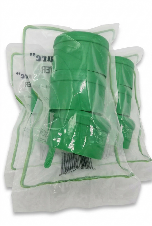 Reusable Caps for 3 & 5 Gallon Bottles – 9 Caps Total (3 Packs of 3)